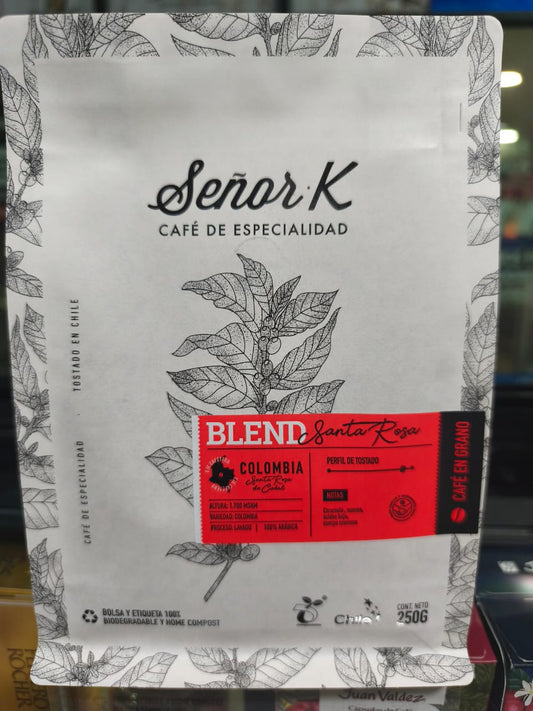 Café Señor K Santa Rosa en Grano