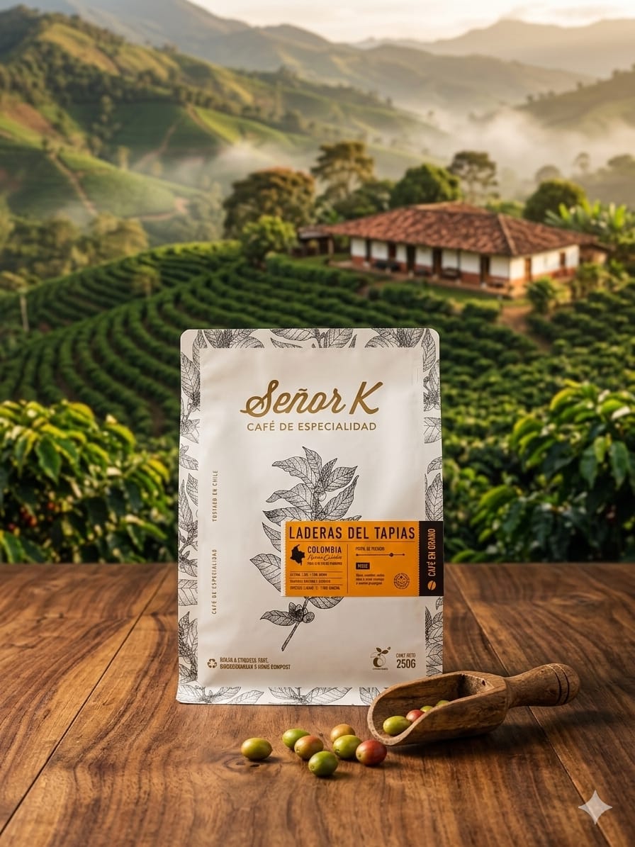 Café Señor K Laderas del Tapias en grano