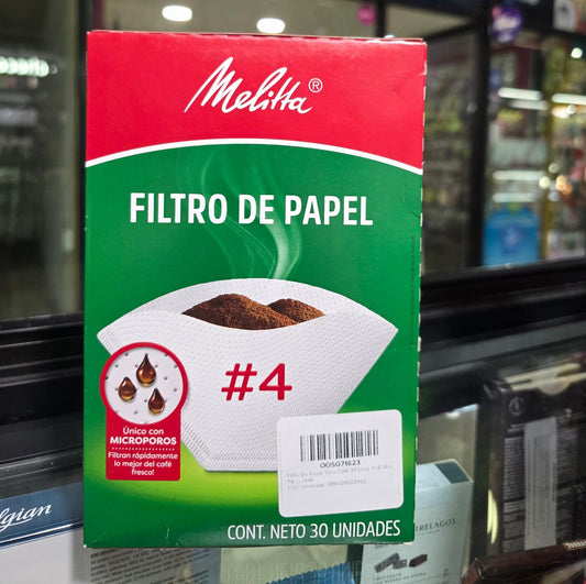 Filtro De Papel 30 und #4